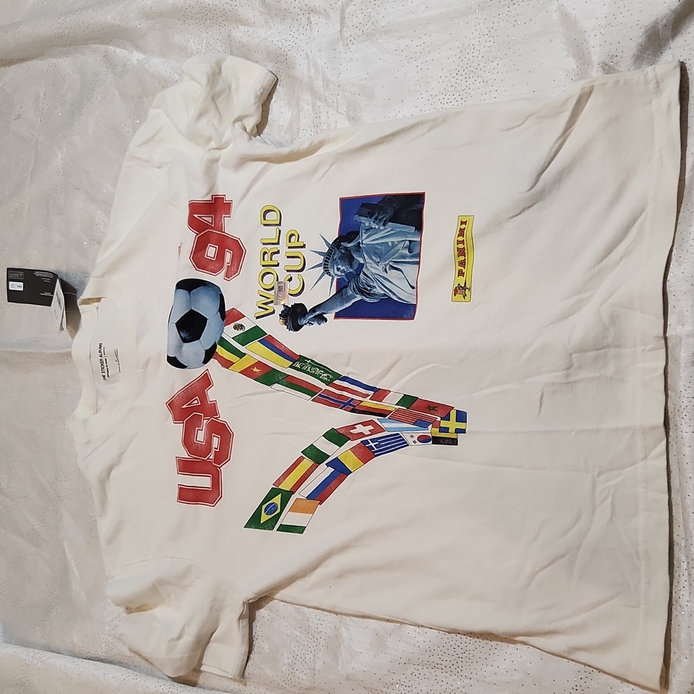 Abercrombie & Fitch White USA 94 World Cup Tee